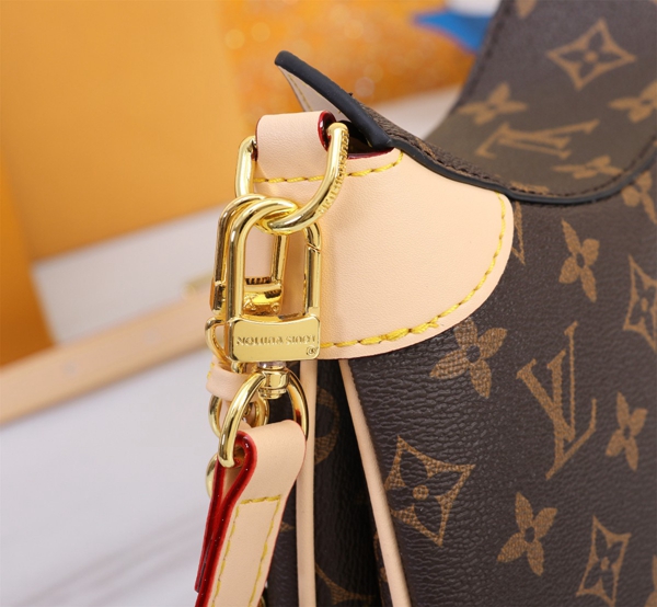 ルイヴィトンバッグ角部分ディテール